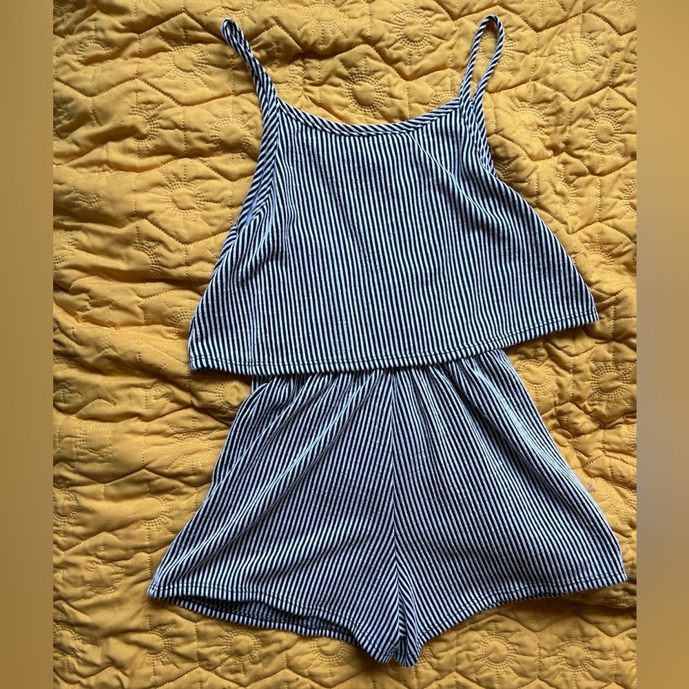Striped Romper